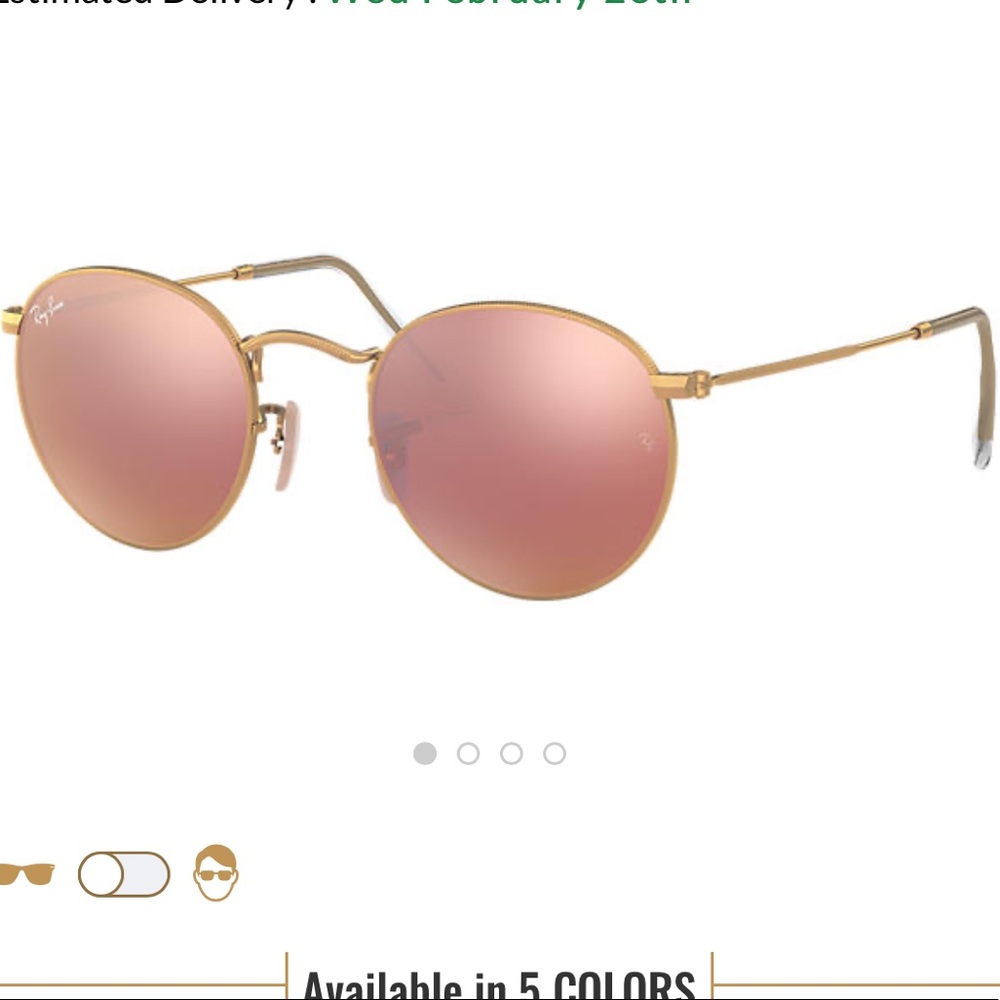 Ray-Ban Round Flash Lenses